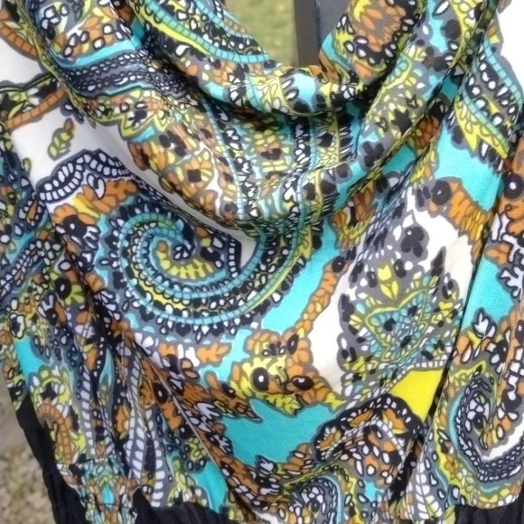 Arianna by Howard's polyester maxi dress size S/M - Picture 7 of 11